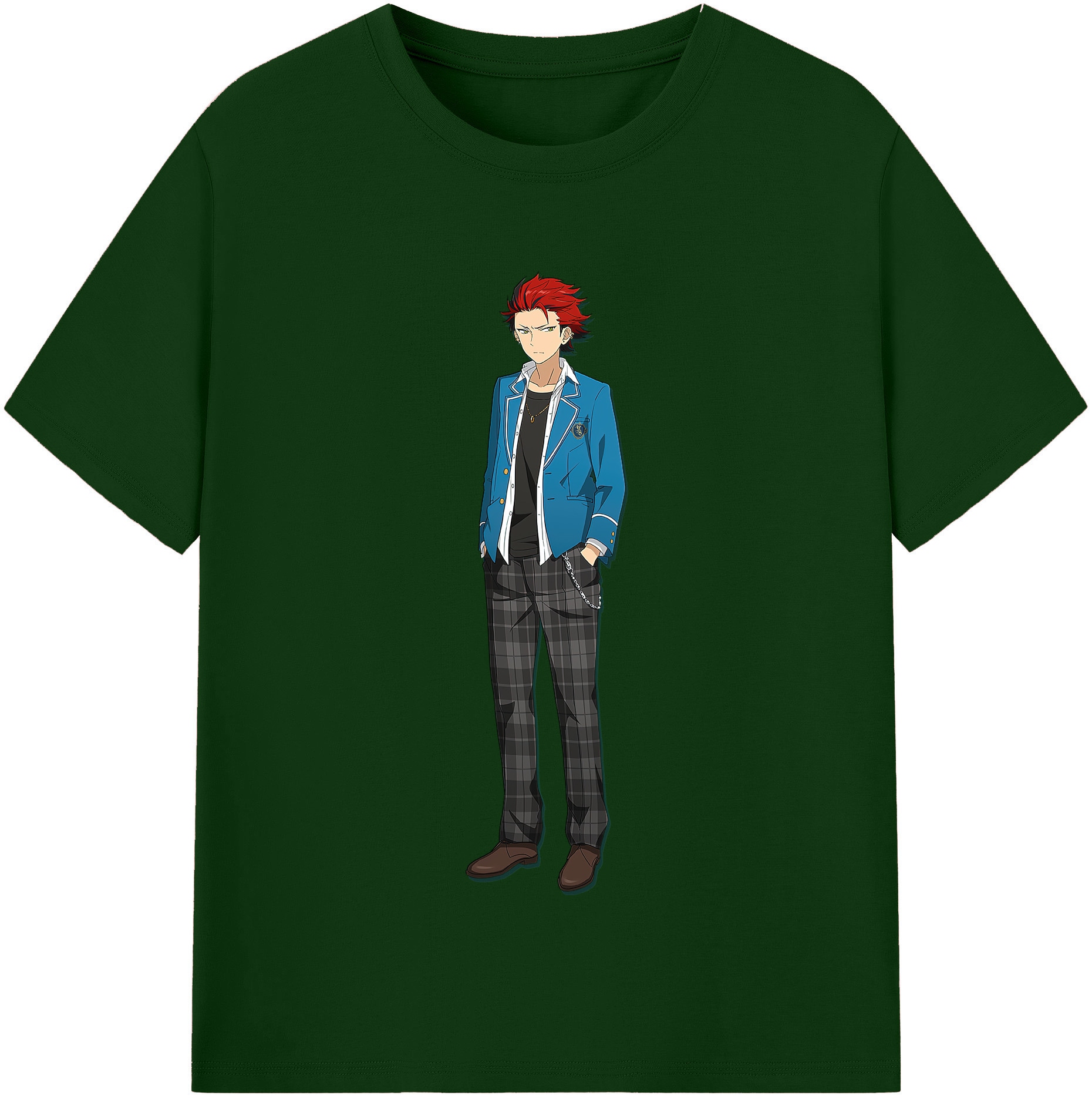 （画像用） あんさんぶるスターズ! Ensemble Stars 綿100％半袖Tシャツ（フロントプリント）